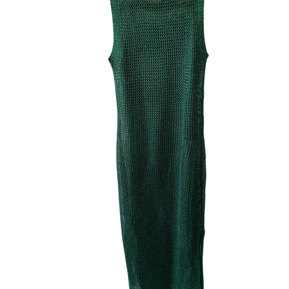Openwork Midi Tank Dress from A New Day - Green boxBR - Picture 3 of 8